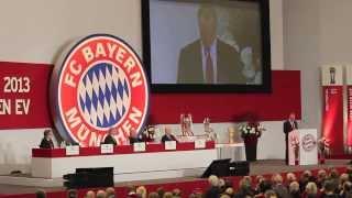 Uli Hoeneß bricht bei der FC Bayern Jahreshauptversammlung in Tränen aus!  HD