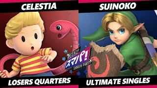 Sumapa 164 TOP 8 - Celestia (Lucas) Vs. Suinoko (Young Link) Smash Ultimate - SSBU