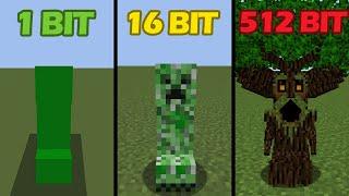 creeper 1 bit 2 bit 4 bit 8 bit 16 bit 32 bit 64 bit 128 bits 256 bit 512 bit