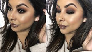 COOL TONED MAKEUP TUTORIAL | SMOKEY EYES