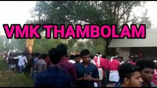 VMK Thambolam Mass entry with , VMK thamboalam Stage Show Kollam  sastha temple ,VMK THAMBOLAM