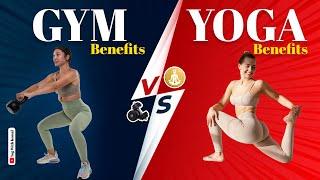 Yoga vs Gym: Which One Suits Your Lifestyle Best? #yogwithkomal #yoga #gym #excercise #yt #youtube