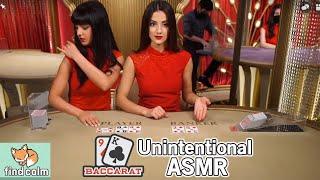 Unintentional ASMR Casino ️ WOW! These 2 Mumbling Baccarat Dealers will put you to SLEEP