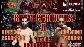 AFL BattleGrounds II: Vincent Escobedo v Raymond Mercer