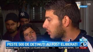 Peste 500 de deținuți au fost eliberați din penitenciarele din țară