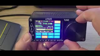 ATS-25 DSP Tuning 11000 - 12200 kHz Shortwave with comments 25 meter band 2040 UTC