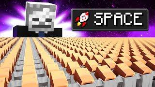 I Took 1,000,000 Villagers To SPACE