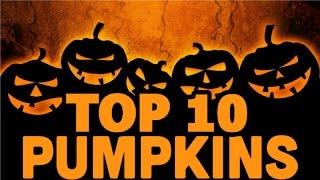 TOP 10 DIY HALLOWEEN PUMPKINS | PUMPKIN CARVING IDEAS VIDEO {{VlogGrrr}}