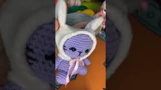 Котятки в шляпке Еще больше моих работ VK:lurmur #вязание #handmad #toys #амигуруми #котик