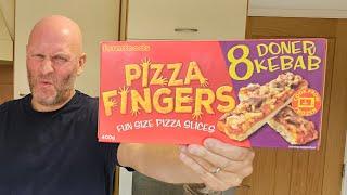 Trying DONER KEBAB PIZZA Fingers