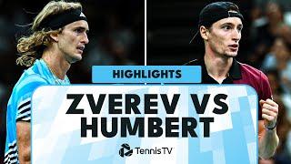 Alexander Zverev vs Ugo Humbert Highlights | Paris 2023