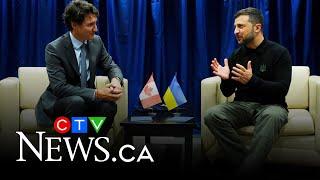 Trudeau says 'Canada will continue to stand with Ukraine' in wake of Trump and Zelenskyy meeting