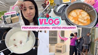 LOJA DE DECORAÇÃO NOS EUA + PREPARANDO LASANHA PRA VIAGEM + RECEBENDO VISITAS, A CUNHADA CHEGOU