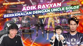 ADIK RAYYAN BERKENALAN DENGAN UNCLE SOLOZ !