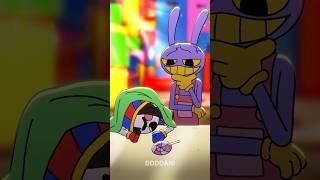 Pomni & Jax & Gummigoo’s Love Triangle #digitalcircus #shorts