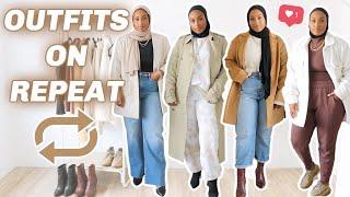 5 CASUAL FALL OUTFITS ON REPEAT + NEW HOME SNEAK PEEK! | Aysha Harun