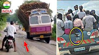 10 Most Stupid People On Road | भगवान ऐसी किस्मत किसी दुश्मन को भी ना दे 