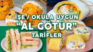 İşe / Okula Uygun 4 Labneli "AL GÖTÜR" Tarif | Hem Şık Hem Pratik Taşımalık Tarif Önerileri