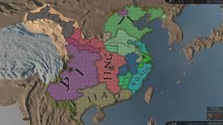 Crusader Kings 3 Timelapse China 196 - 400