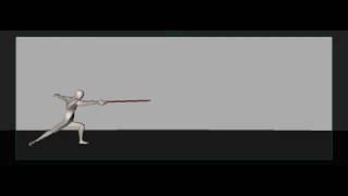 Monk staff animation exercise (blocking pass 1)