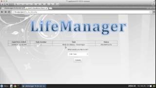 CS50 Final Project - LifeManager - Richard Hsu