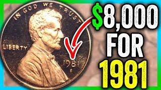 1981 LINCOLN PENNY COIN VALUES!!