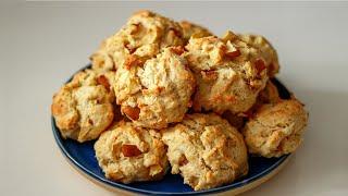 If you have 2 apples  make cookies in 10 minutes! This recipe will drive you crazy!