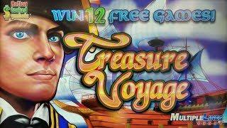 BIG SURPRISE WIN!  TREASURE VOYAGE SLOT MACHINE BIG BONUS WIN by KONAMI  PECHANGA CASINO