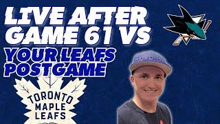 Maple Leafs vs Sharks Post Game Show | Reaction, Analysis, & Highlights | Mar 3, 2025