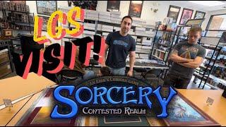 Sorcery TCG Original Painting Showcase at the LGS