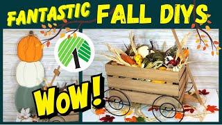 *GENIUS* Dollar Tree FALL DIY HACKS - High-End Home Decor on a Budget