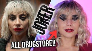 DRUGSTORE Lady Gaga Harley Quinn Makeup for Halloween