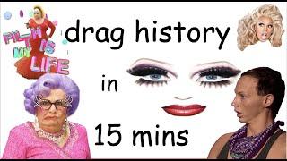 The History of Drag in 15 Minutes