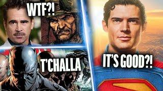 DC DRAMA, Superman Is GOOD?, & Marvel Comics Is KILLING T'CHALLA TOO????