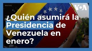 Venezolanos opinan sobre quién asumirá como presidente del país en enero