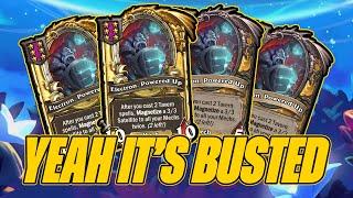 Hitting 8 Electrons Makes A Build Absolutely Crazy | Dogdog Hearthstone Battlegrounds