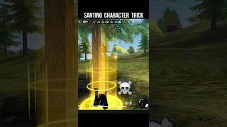 Santino Character Trick  Free Fire BR Rank Best Character Combination #srikantaff