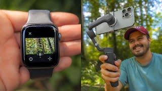 How to Film Yourself with DJI Osmo Moible 6 + Apple Watch