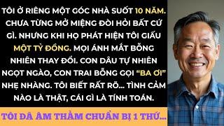 Tôi Giấu Một Tỷ Dưỡng Già – Khi Cả Nhà Biết Được, Thái Độ Của Chúng Khiến Tôi Muốn Im Lặng Mãi Mãi