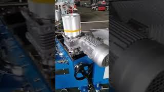 Paper straw making machine with cutting function