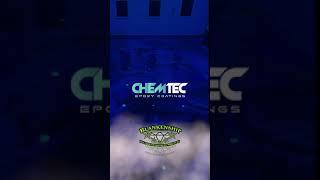 You Won't Believe This Metallic Blue Epoxy Floor Transformation with CHEMTEC products 