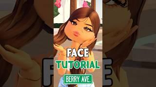 Face Tutorial For Berry Avenue #berryavenuecodes #berryave #brookhaven #bloxburg