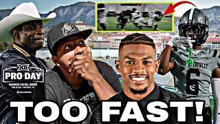 Colorado WR Quentin Gibson Turns Heads In Spring Camp DISPLAYING ELITE SPEED, BIG12 Pro Day UPDATE!!