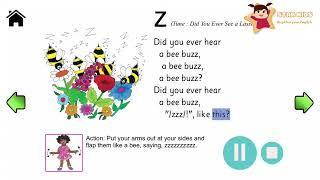 Starkids Jolly Phonics Songs Group 5 Part 1 (z,w) ( Jolly Songs App)