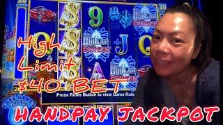 $40 BET  HANDPAY JACKPOT DOLLAR STREAK  HIGH LIMIT SLOT