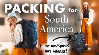 What's in My Backpack for South America // ALL-SEASONS in 36L Osprey