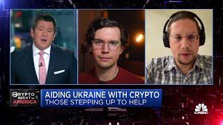 How crypto investors are aiding Ukraine