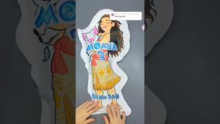 Moana blind bag! ️#blindbag #asmr #diy #draw #tutorial #craft #paper #unboxing