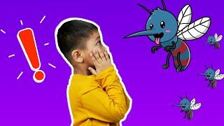 HnH kids Mosquito Story song - Funny stories for children