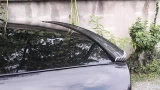 Universal carbon lip spoiler BMW e46